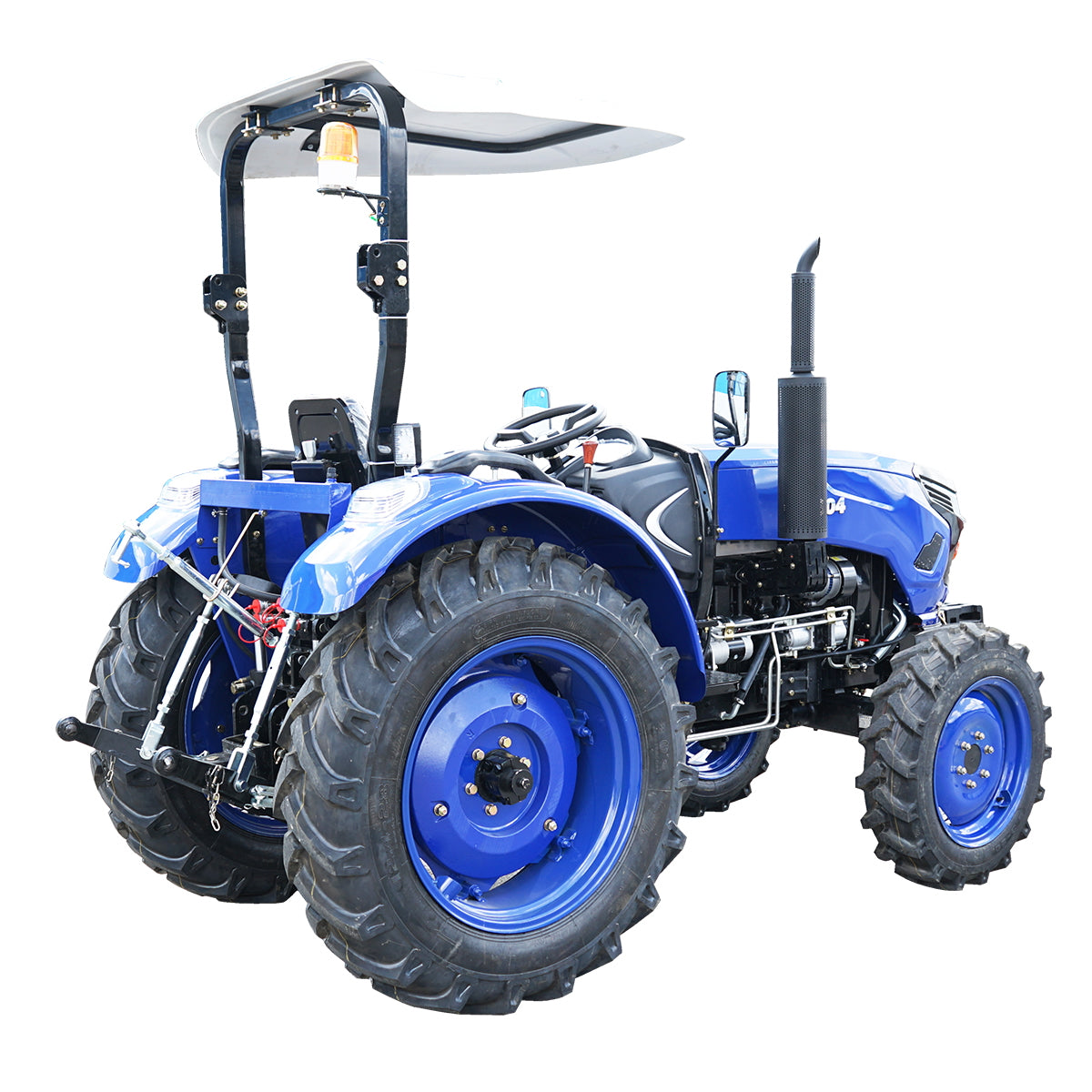 KONIG 604 tractor, 4x4, 60HP, with sunshade, wheels 8.3-16/12.4-28