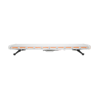 12V light bar with 22 yellow light modules and integrated sound 1180x210x68mm Breckner Germany