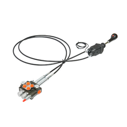 Hydraulic distributor with joystick, cable length 2.5m pressure 250 bar flow 40L/min Breckner Germany