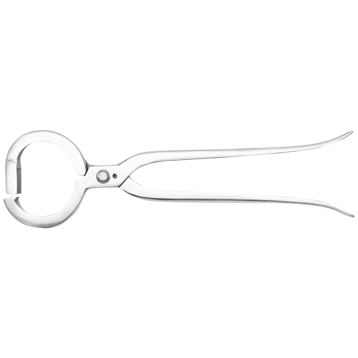 Nasal ring applicator pliers for ruminants