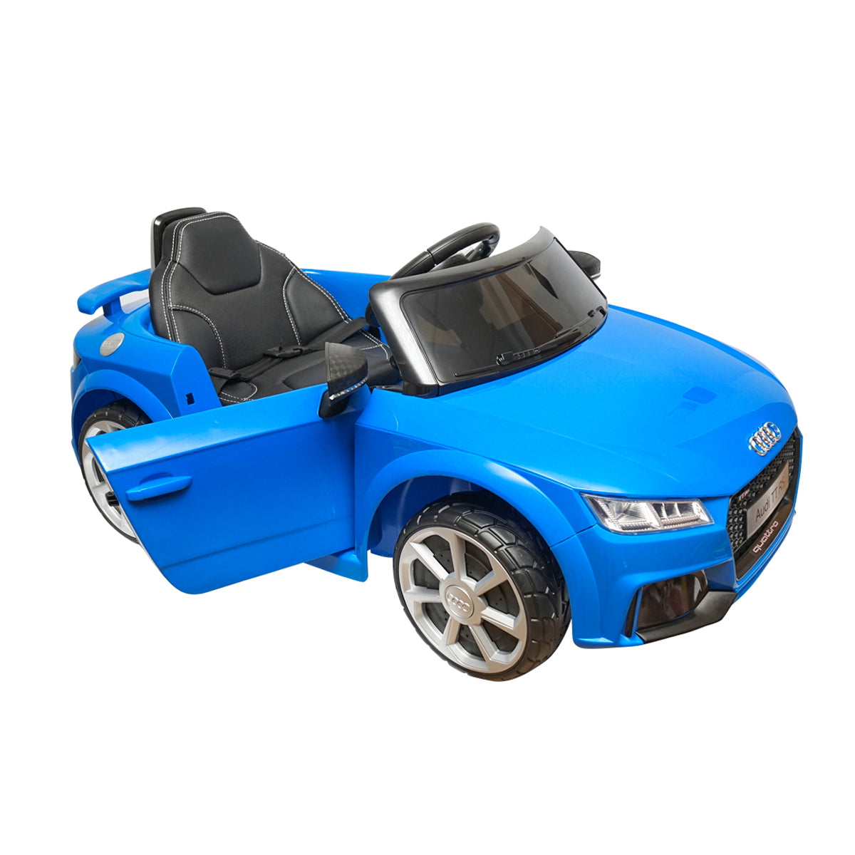 Electric car with 6V/4Ah battery and remote control for kids Audi TT JE1198 blue