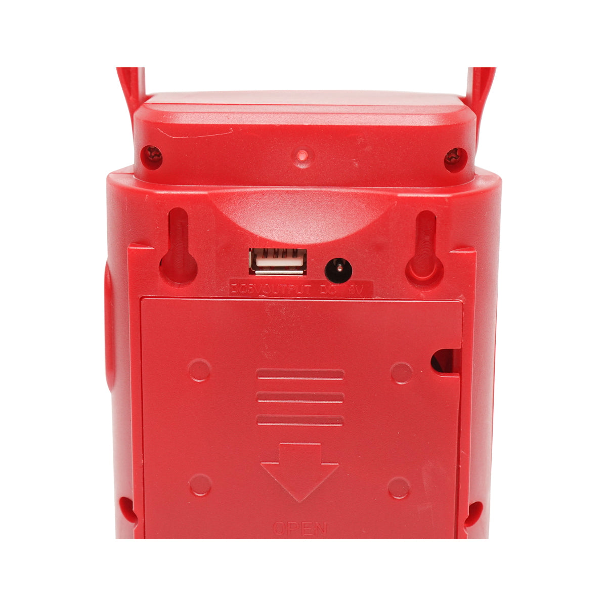 Lantern, portable LED work lamp with 6V 4Ah battery, USB, 100x95x200mm LANTERN