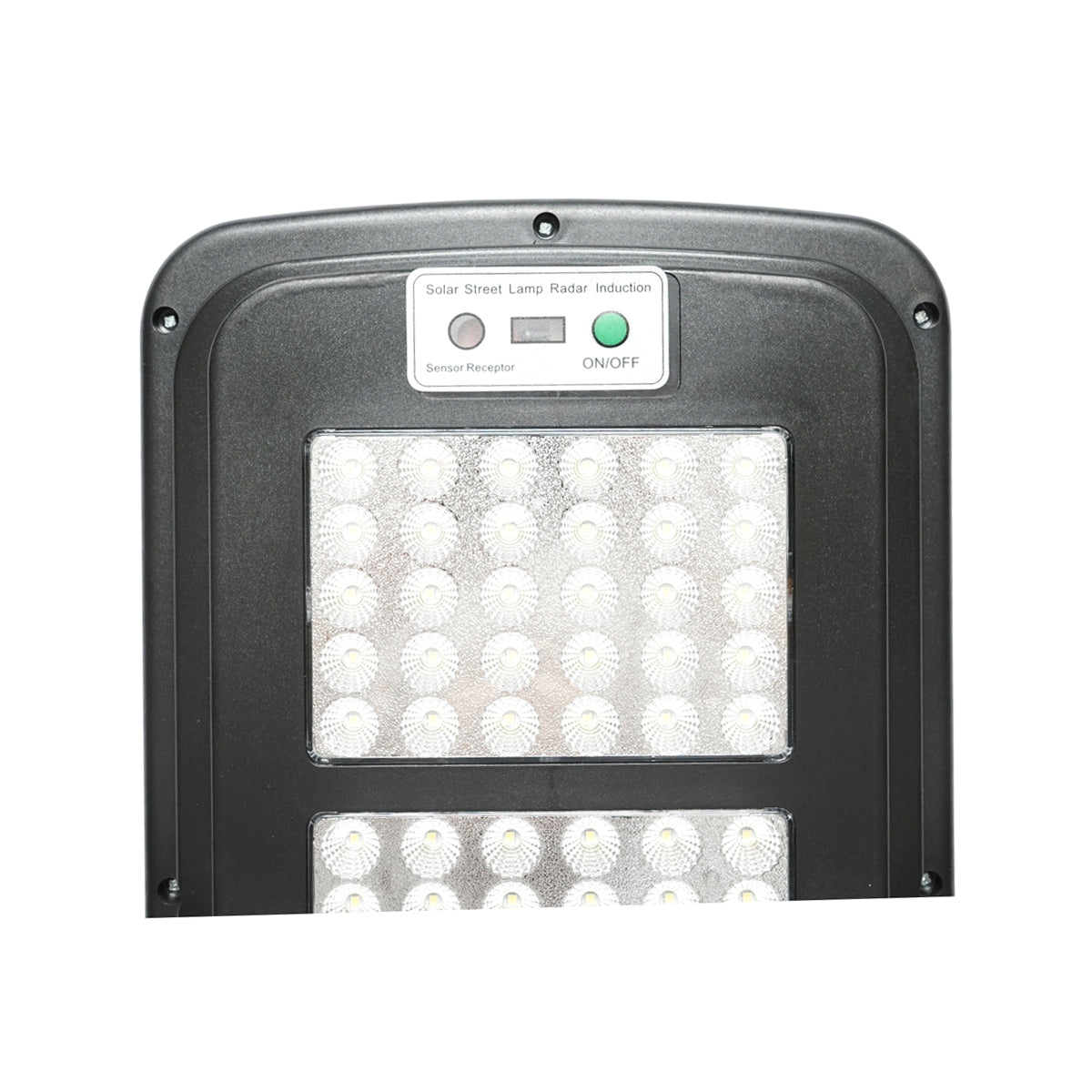 LED solar street lamp 60W, 6500K, IP65 with solar panel, motion sensor and attachment for pole Breckner Germany