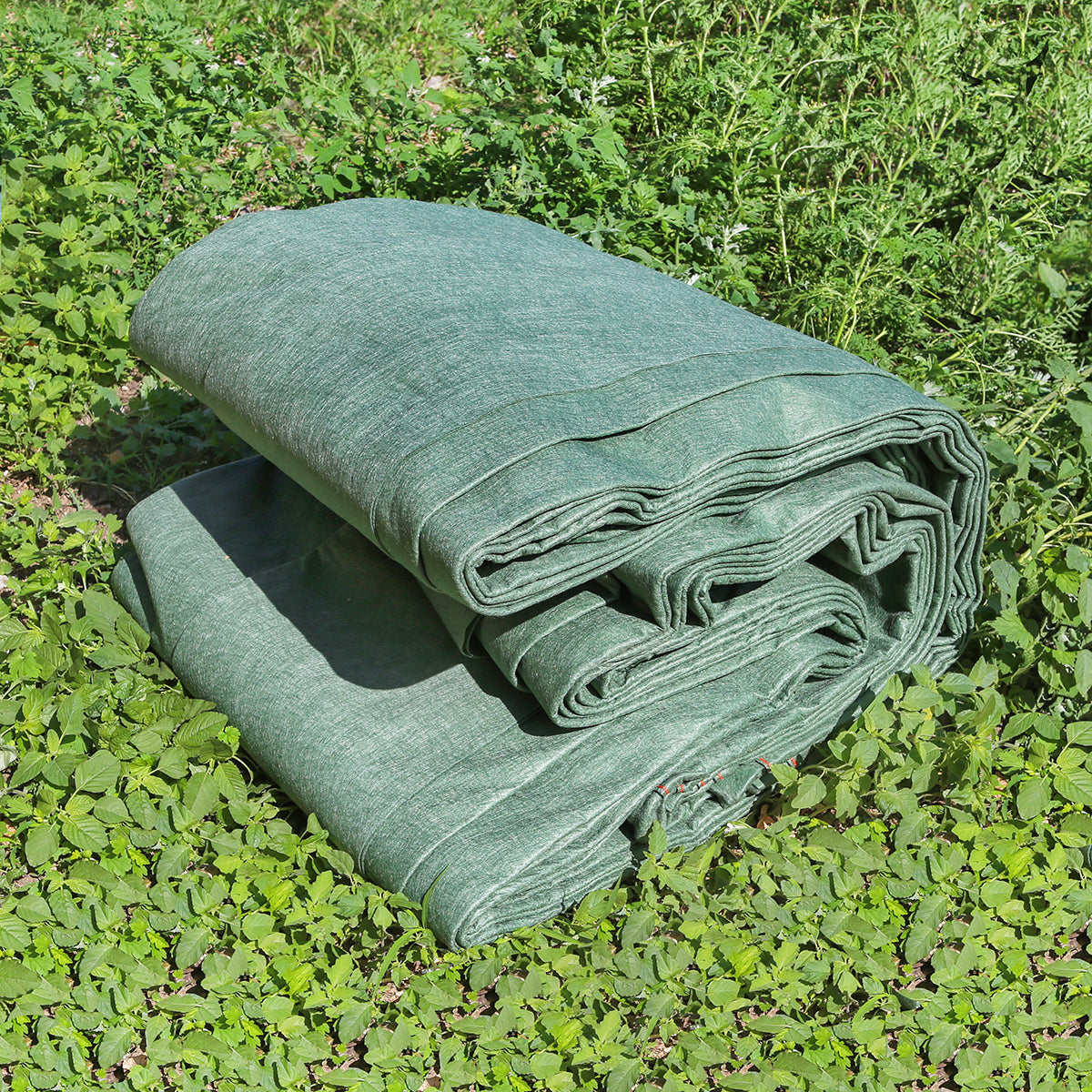 Cover tarpaulin for hay and straw bales, green 10.4X25m, 140gr Breckner Germany