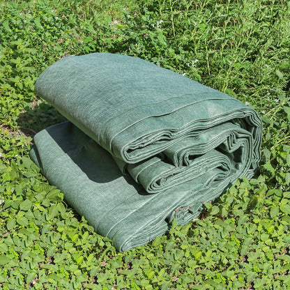 Cover tarpaulin for hay and straw bales, green 10.4X25m, 140gr Breckner Germany