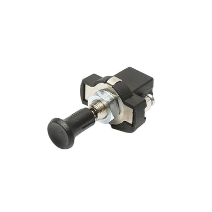 Short on-off switch 12V/5A pull switch with metal fastening nut Breckner Germany