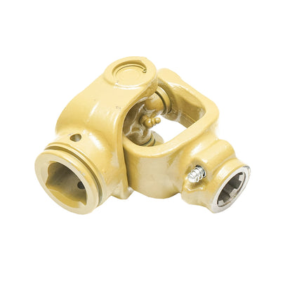 Complete FCF T6 articulated cardan, cross 30x80 for triangular pipe