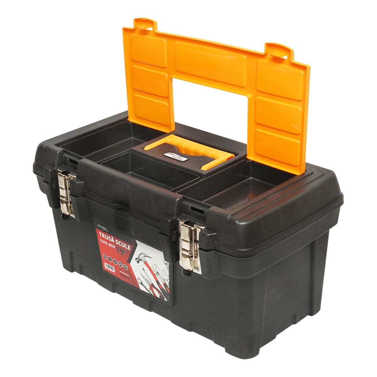 Plastic tool box 490x260x240mm Breckner Germany