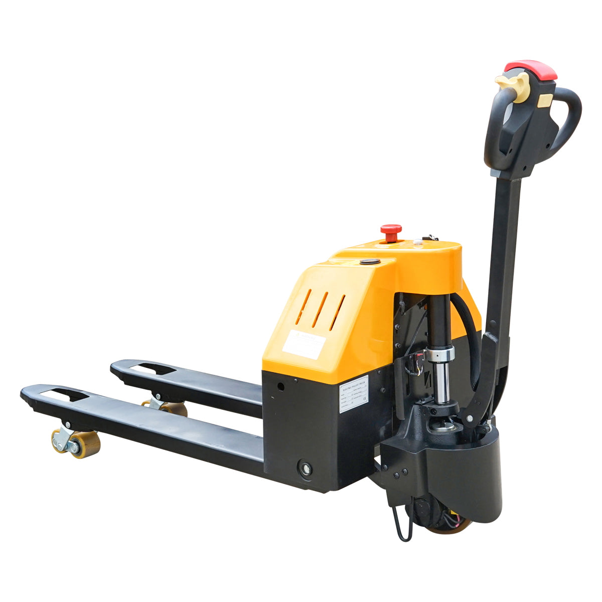 Electric pallet truck with a maximum load of 1.5T, lifting height 85-200mm, forks 1150mm Breckner Germany