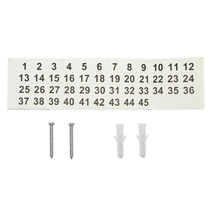 Metal cabinet for 45 keys 300x240x75mm