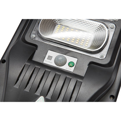 150W LED solar street light, 6500K, IP65 cold light with solar panel and pole mounting Breckner Germany