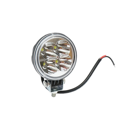 Lamp with 4 LEDs 10-30V 12W beam angle 30 degrees spot type 6400K Breckner Germany