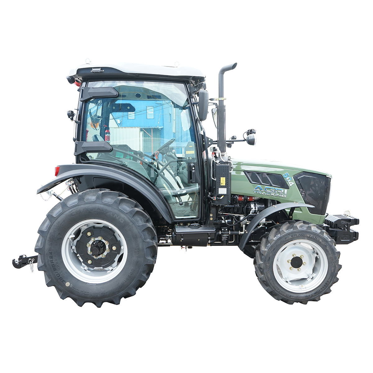 50HP cabin tractor, 4x4 registrable AGRI TRACKING 504