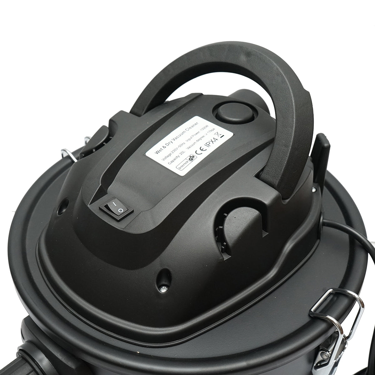 Ash vacuum cleaner 1000W, 220V, metal body volume 20L, suction power 17 kPa Breckner Germany