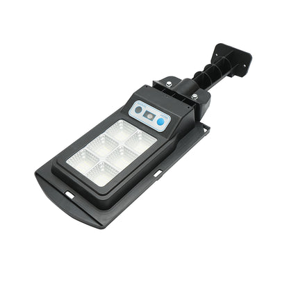 LED solar street lamp 6500K with 3W solar panel, 18000mAh battery, pole mount IP67 Breckner Germany