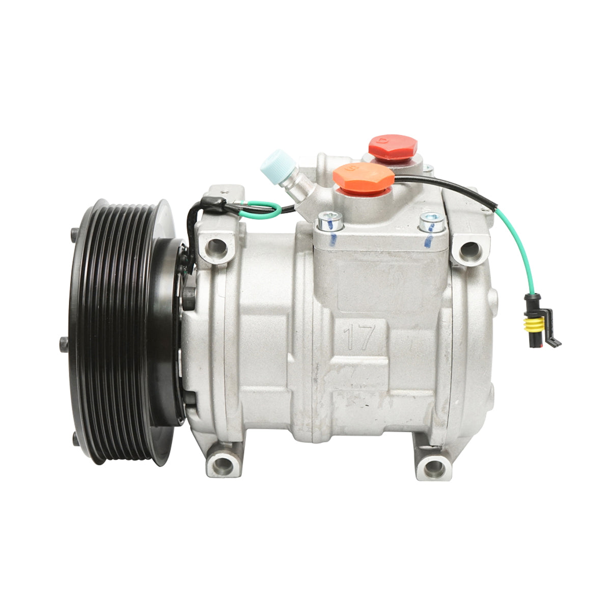 AC climate compressor for John Deere OEM code AT168543, AT172975, 447100-9794, ACP776000S, 8FK351106-641