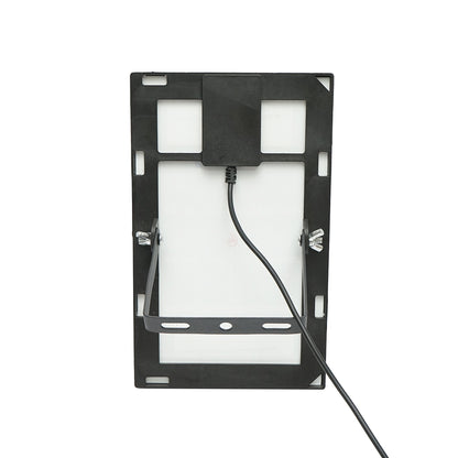 25W LED projector with 3W solar panel, 4000mAh battery, and remote control IP67 Breckner Germany