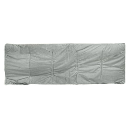 Foldable camping bed, gray camping 190x66x42 cm Breckner Germany