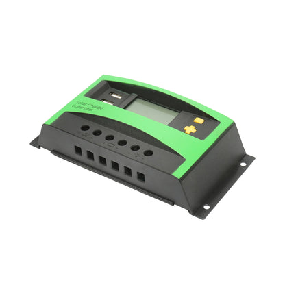 Voltage regulator for solar panel 30A 12V/24V 2X USB port Breckner Germany