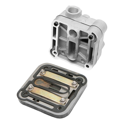 Complete cylinder head with cover for MAN TGA air compressor 51541007095