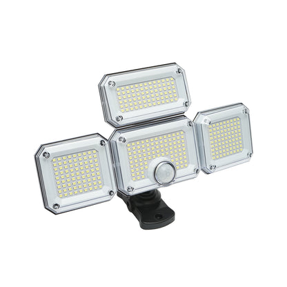 8W LED lamp with solar panel, remote control and 2400mAh battery, IP65 Breckner Germany