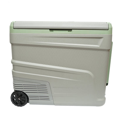 Car refrigerator with compressor 60W, capacity 64.2L, power supply voltage 12-24-220V, LCD screen, USB, 692x416x585mm G65 AUTOSPEED