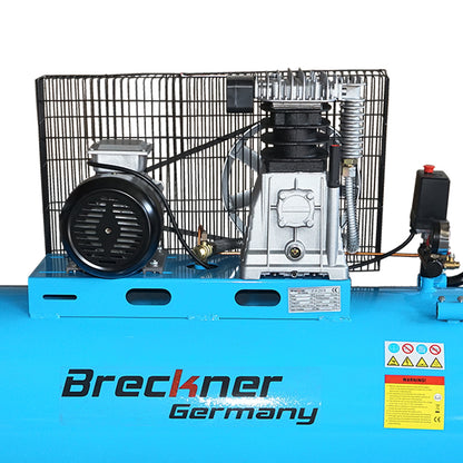Air compressor 380V, 200L power 2.2kW/3HP maximum pressure 8 Bar, flow rate 250L/min Breckner Germany
