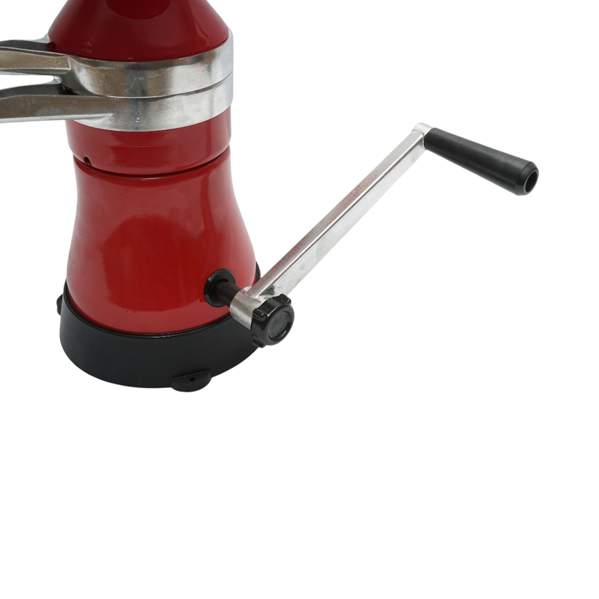 Cream separator from milk or for manual degreasing, aluminum container 5L, capacity 80L/h