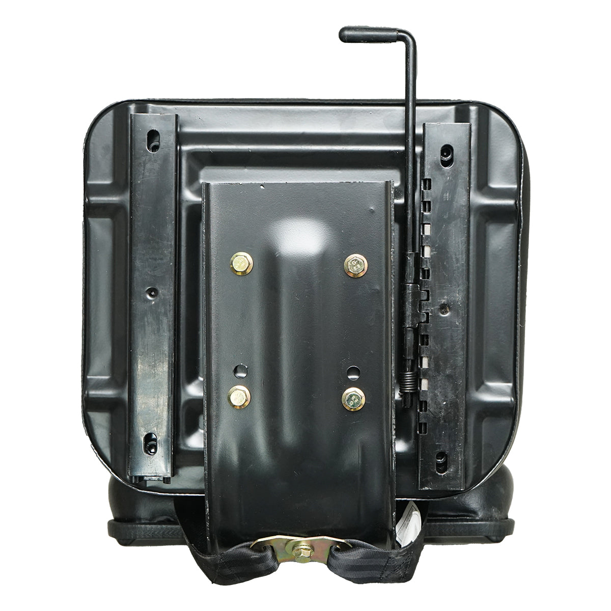 Universal seat with belt for agricultural or industrial machines, forklift
