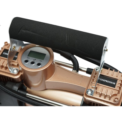 12V 180W air compressor for inflating tires, 150PSI, 45l/min, 3m cable for car cigarette lighter Breckner Germany