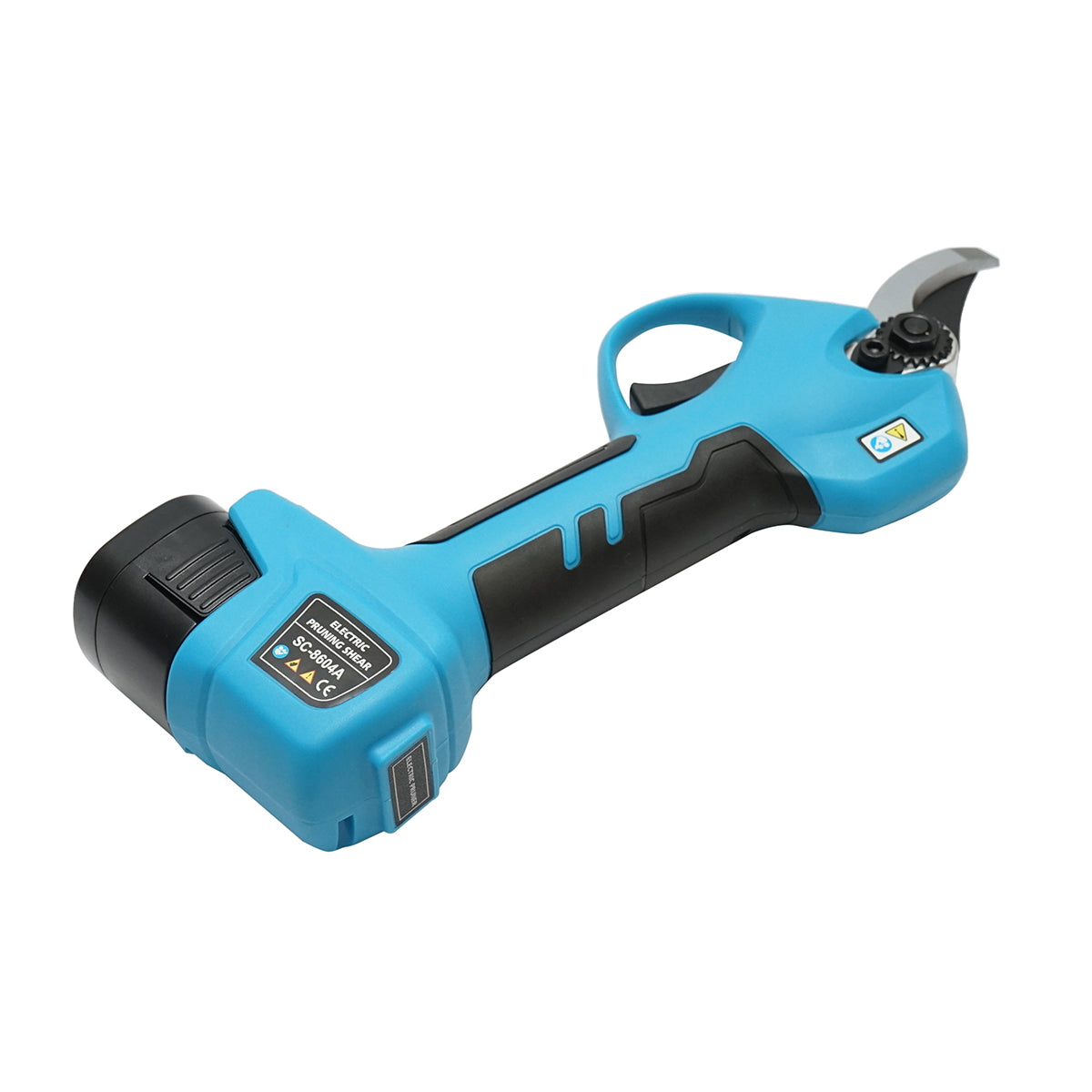 850W electric garden shears with 2 Li-ion 16.8V batteries, diameter 0-28mm