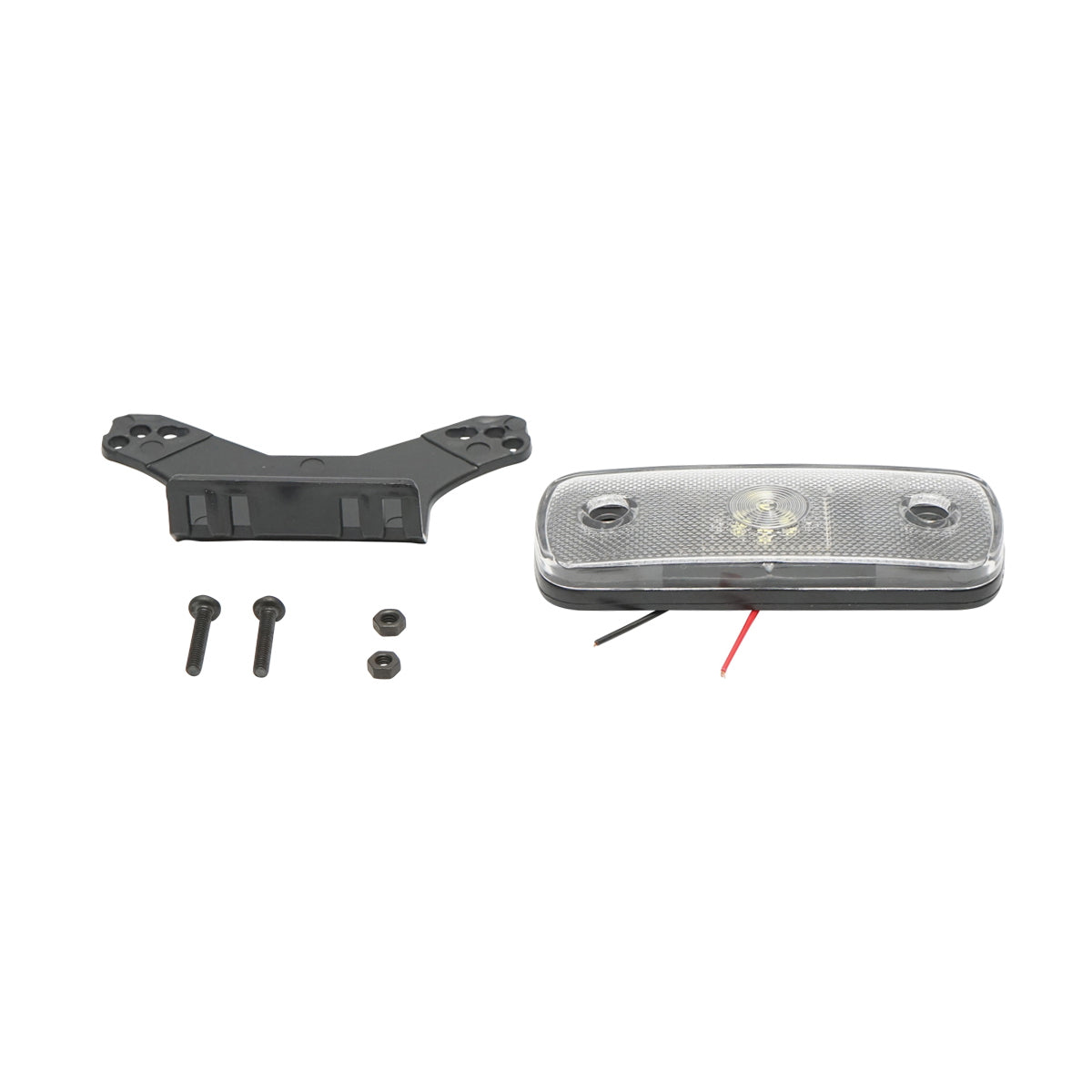 Side marker lamp with LED 12/24V, white FR0189W Breckner Germany