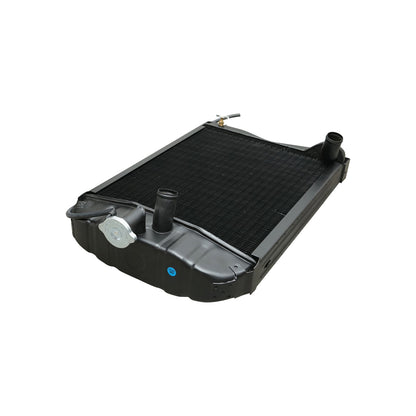 Water radiator for Massey Ferguson, Perkins engine OEM code 1660499M92, 1660499M91, 1660498M91, 1871721M91, 885856M94, 885856M93, 885856M92, 885856M91