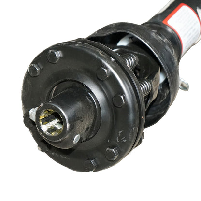 Cardan 850 mm S6 with clutch consisting of 2 cross discs 30.2x92 (star pipe) 1 3/8 Z=6 cutter