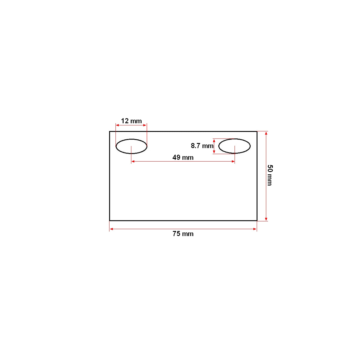 Middle hoe hammer knife for trenching machine 7HP/15HP