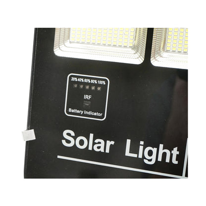 LED solar lamp 300W with 28W solar panel, LifePo4 battery 3.2V/40Ah, 6000-8000K, motion sensor, remote control IP65 Breckner Germany