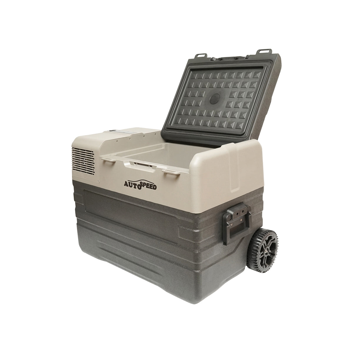 Car fridge trolley type with compressor 60W, capacity 42L, power supply voltage 12-24V, minimum -20 maximum +20