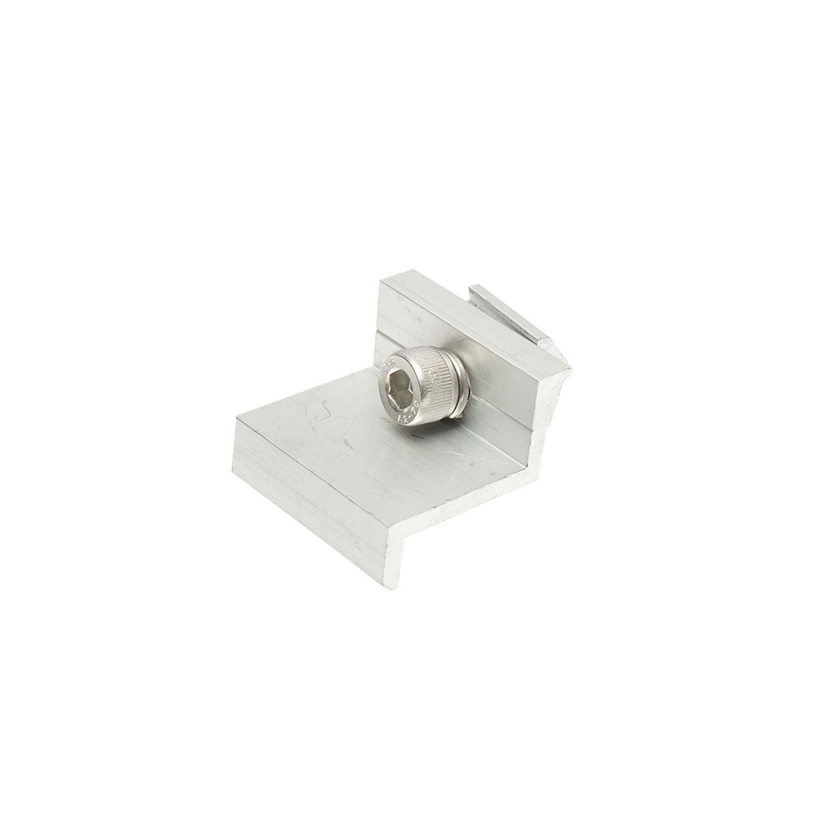 End clamp 35mm for photovoltaic solar panel system B, 24mm Breckner Germany