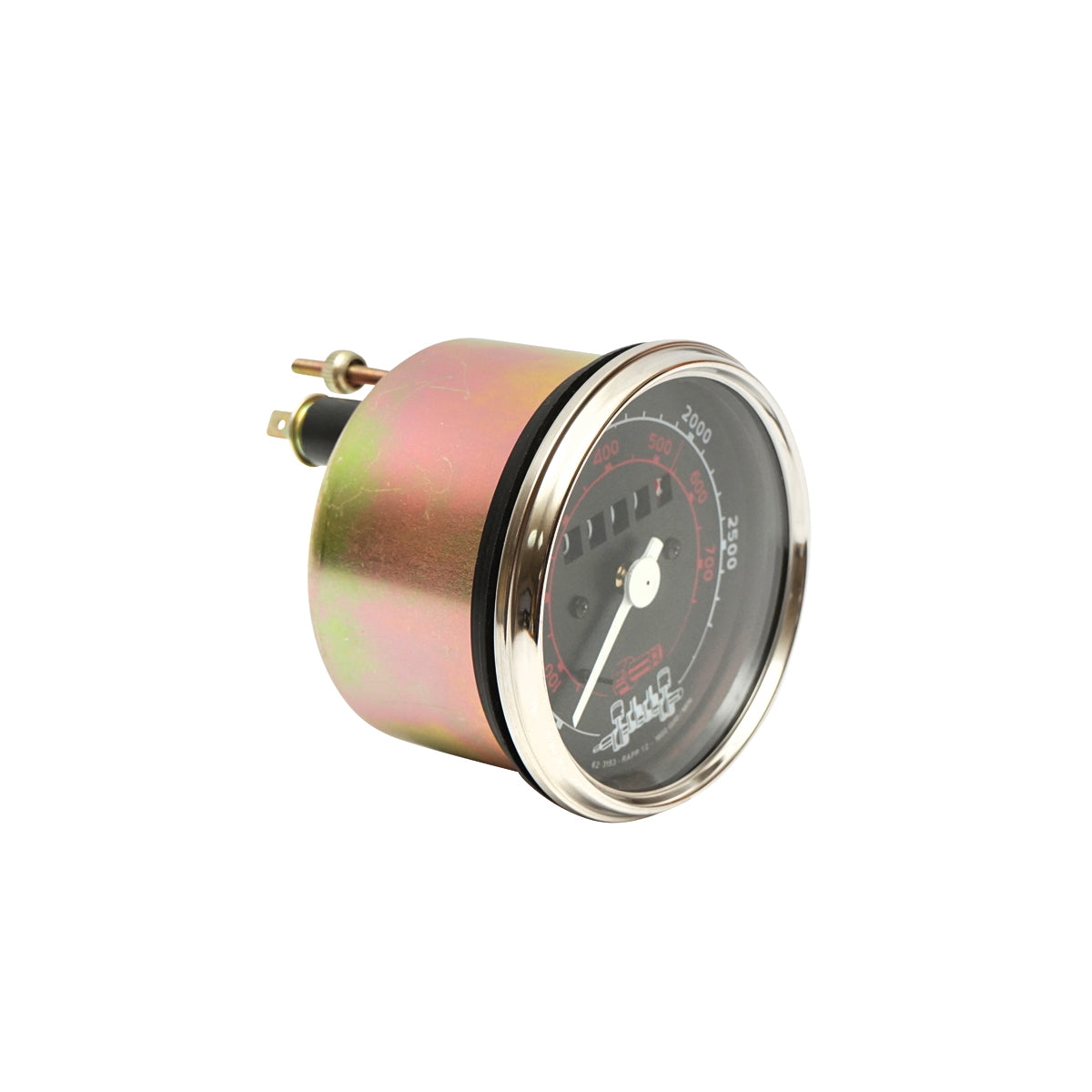 Engine RPM indicator gauge, tachometer for New Holland, Fiat, Ford OEM code 4180290, 4334916, 4180290, 04334971, Fi84.5 mm
