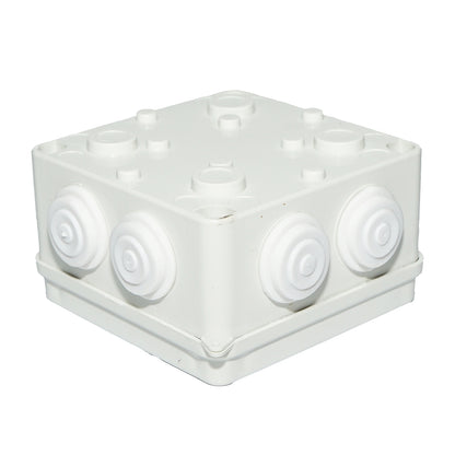 Apparent derivative box 7 entries 100x100x70mm IP65