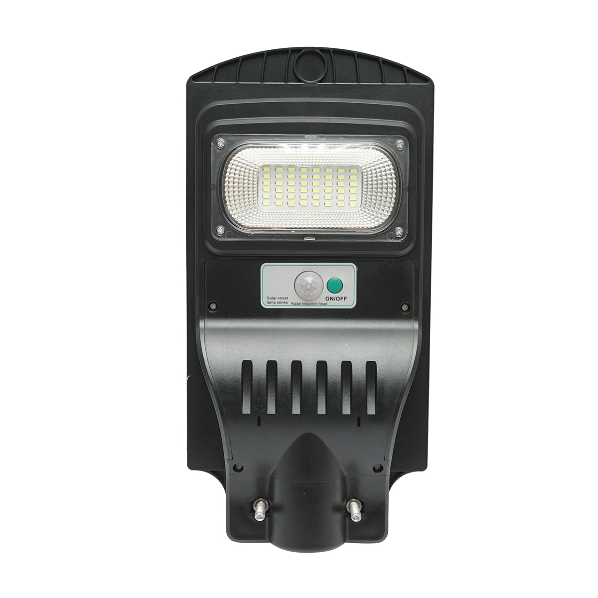 60W 6500K LED solar street lamp with 10W solar panel, 10000mAh battery, remote control, pole mount IP65 Breckner Germany