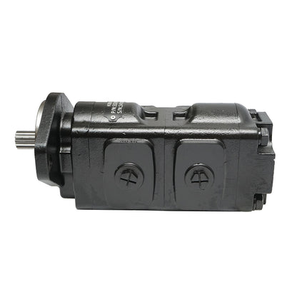 Triple hydraulic pump with valve 37/33CC for loader, Manitou JCB OEM code 332/F9031, 20/925581, 333/G5391, 7049532007