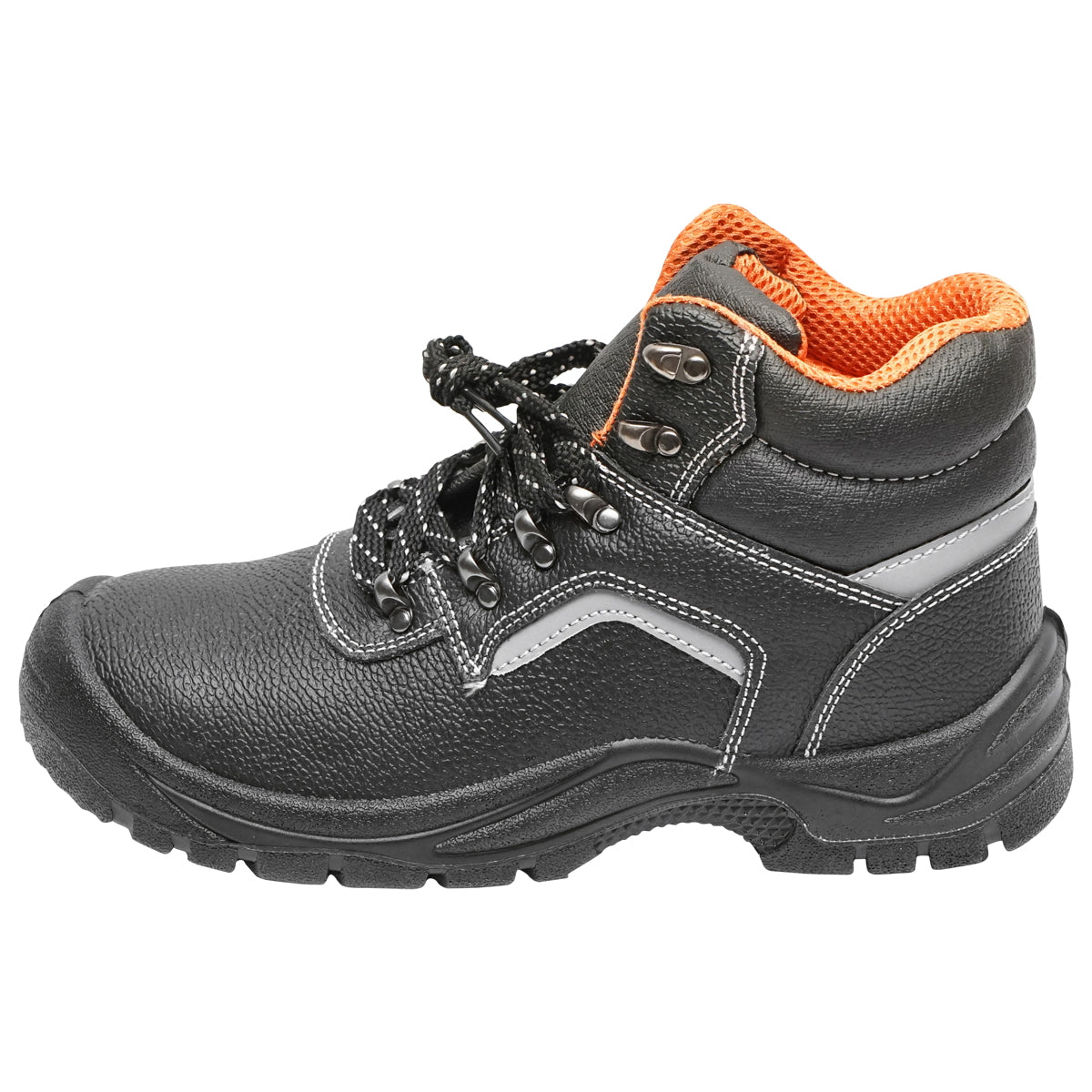 Work boots size 44 with a toe cap and steel sole insert 5015