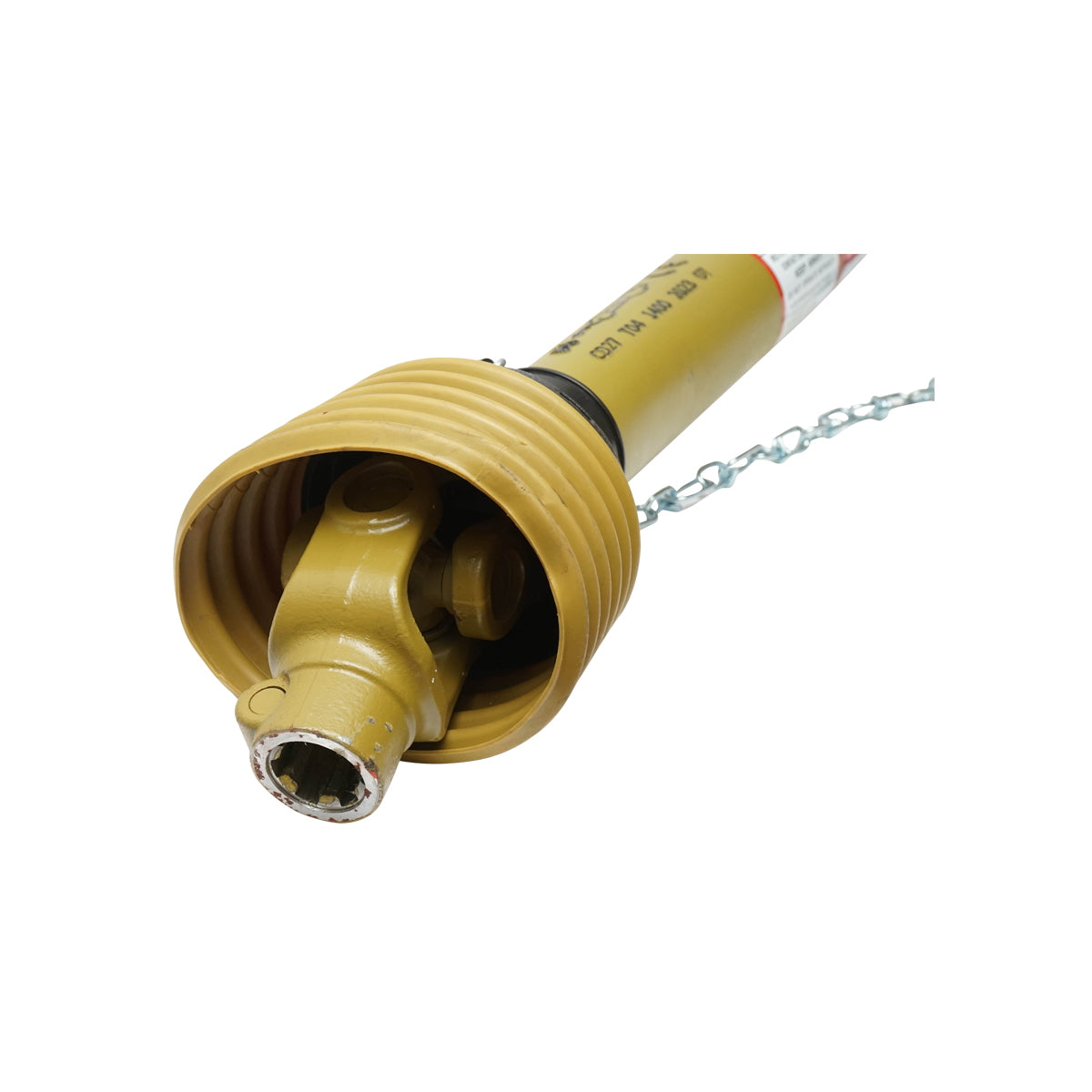 Cardan 1400 mm T4 Z=6 with a single double joint (cross 27x74.6) Walterscheid