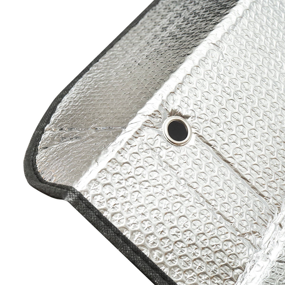 Parasolar car windshield 130x60cm aluminum foil and fixing suction cups Breckner Germany