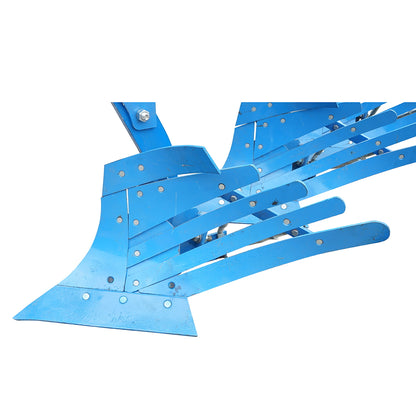Agricultural plow with 3 (2+1) reversible hydraulic bodies, crested shares Konig Traktoren