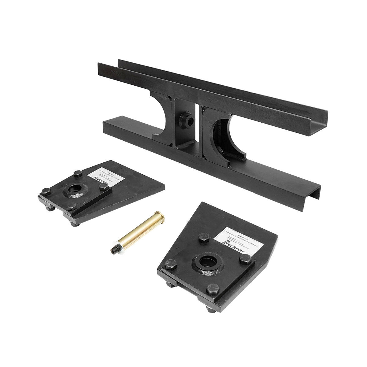 Complete kit for cylinder tipping installation, metal support and 7T Breckner Germany pump