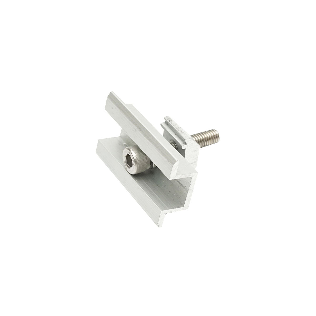 Middle clamp 35mm for photovoltaic solar panel system B, 24mm Breckner Germany
