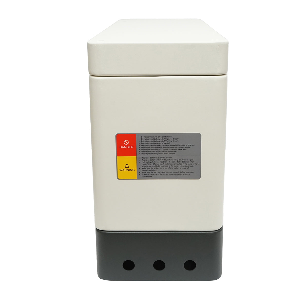 Modular storage system with Li-ion LifePo4 battery 2.56KWh, 50Ah INVT for solar systems GRP2.56-SHV IP65