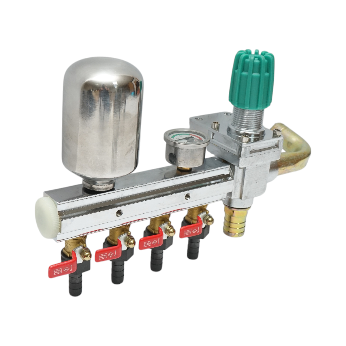 Herbicide distributor with 4 horse power, glycerin manometer 49 bar